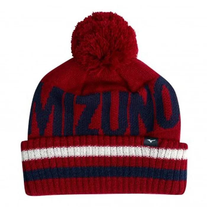Mizuno Breath Thermo Bobble Hat – Red