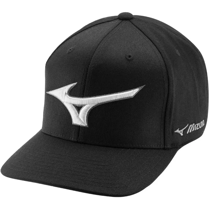 Mizuno Diamond Snapback Cap – Black