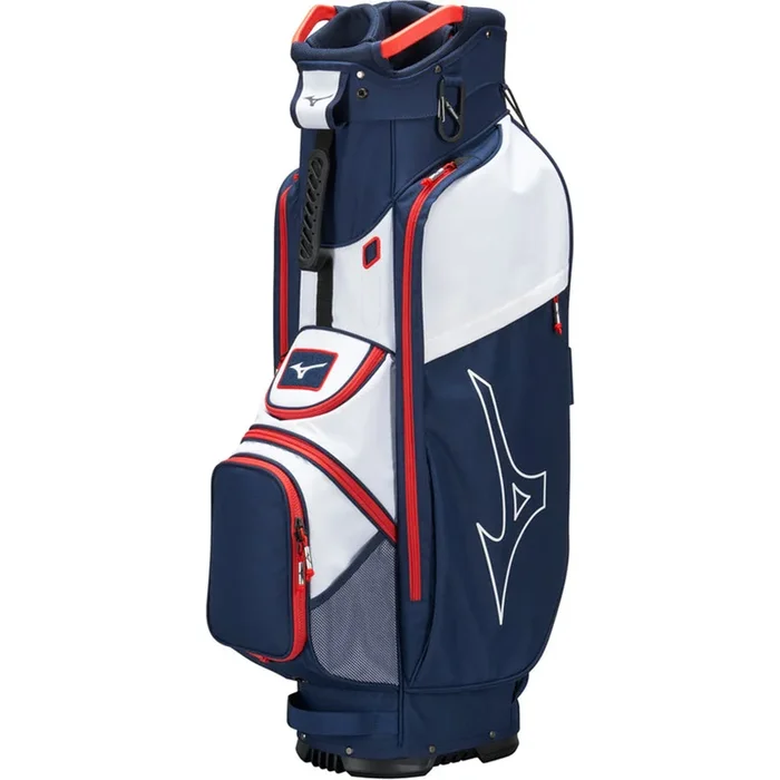 Mizuno Light Weight 7-Way Cart Bag – Navy/White
