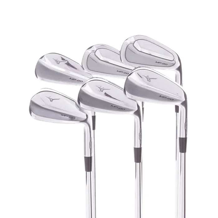 Mizuno MP20 MMC Steel Men’s Right Hand Irons 5-PW Stiff – Dynamic Gold S300