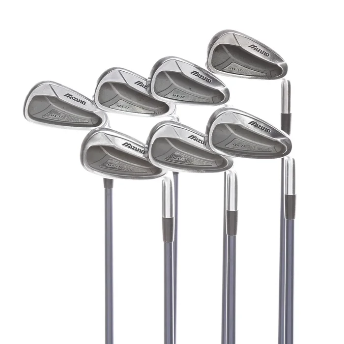 Mizuno MX-17 Graphite Mens Right Hand Irons 4-PW Regular – Mizuno Exsar Blue