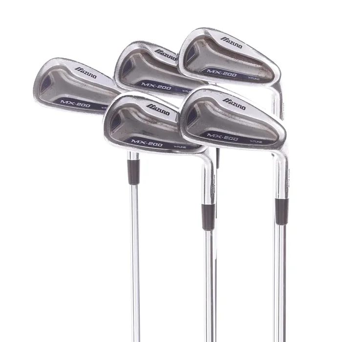 Mizuno MX-200 Steel Men’s Right Hand Irons 6-PW Regular – Dynamic Gold R300
