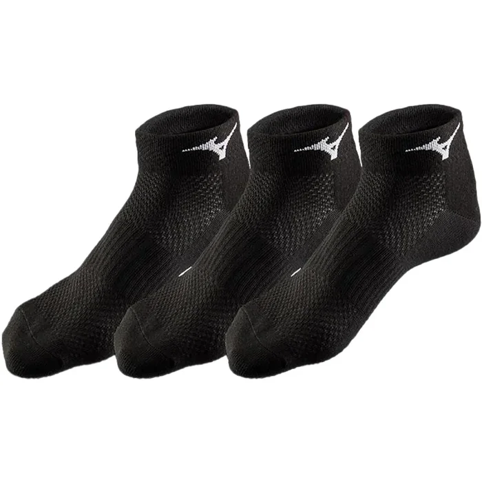 Mizuno Training Mid Socks (3 Pack) – Black