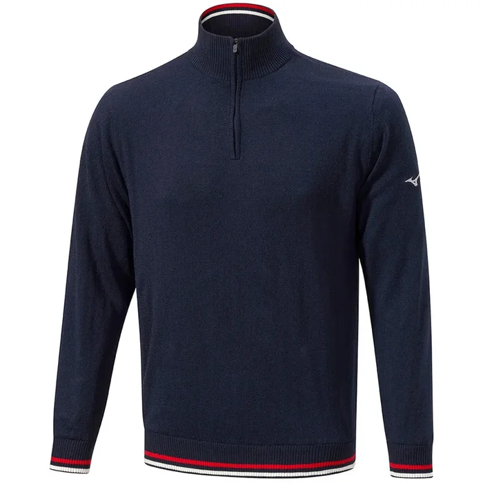 Mizuno Windproof Jumper – Deep Navy