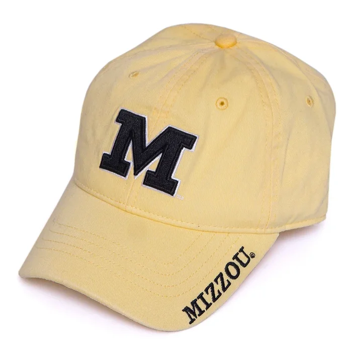 Mizzou Juniors’ Yellow Adjustable Hat