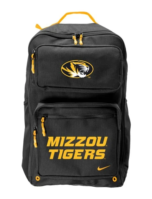 Mizzou Tigers Nike® 2024 Utility Speed Oval Tiger Head Black Backpack