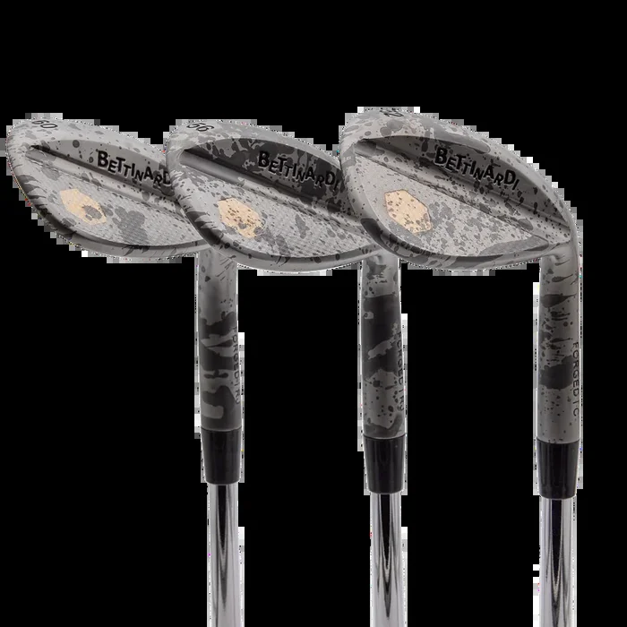 Mokume Inlay Black Acid HLX 6.0 Wedge Set (52°, 56°, 60°)