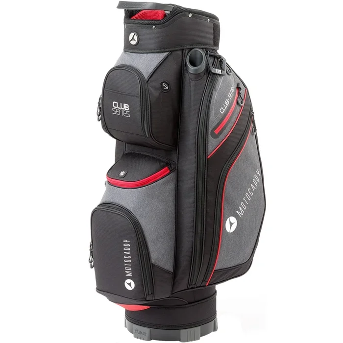 Motocaddy Club Series Cart Bag – Black/Red