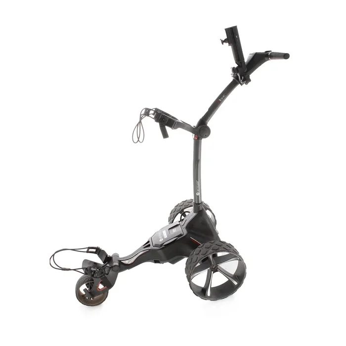 Motocaddy M1 DHC 3-Wheel Electric Trolley 18 Hole Lead Acid – Black