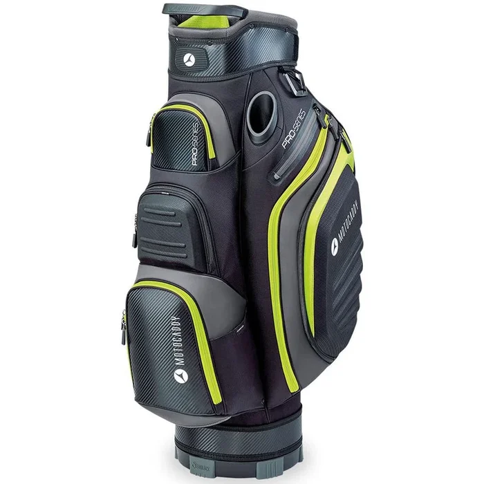 Motocaddy Pro Series Cart Bag – Black/Lime
