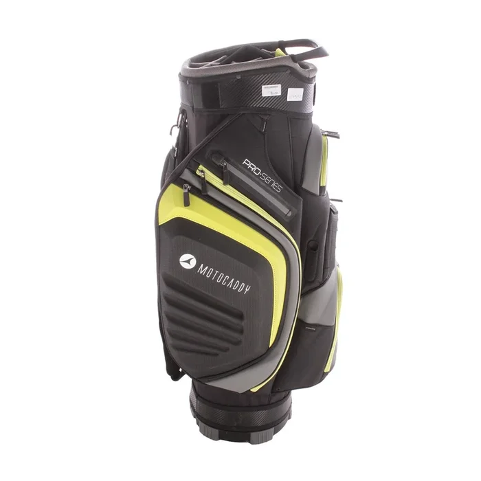 Motocaddy Pro Series Second Hand Cart Bag – Black/Lime