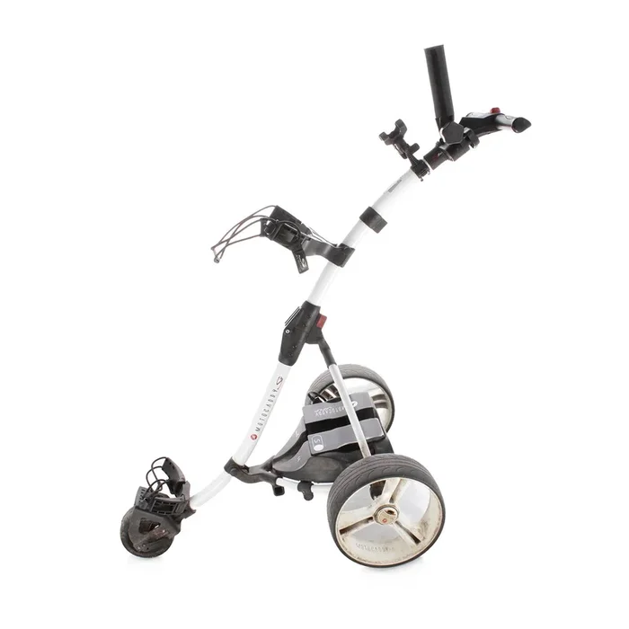 Motocaddy S1 3-Wheel Electric Trolley Standard Lithium – White/Red/Black