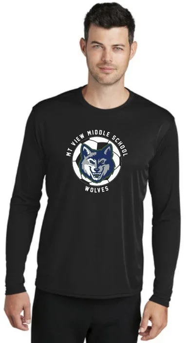 Mt View Soccer Performance Long Sleeve Tshirt