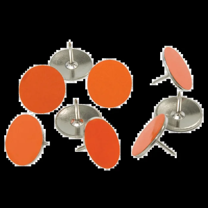 Muddy Orange Trail Marking Tacks