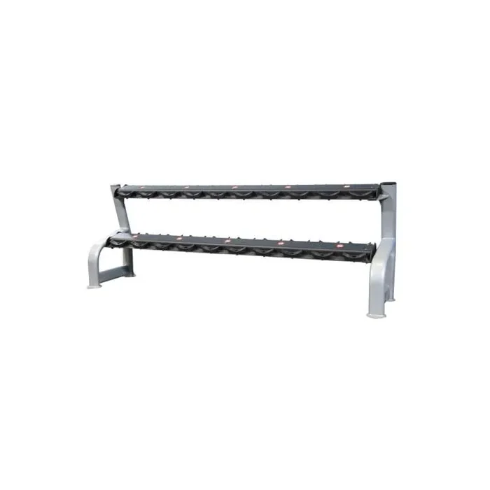 Muscle D Free Weight Line Double Dumbbell Rack – Elite Series BM-DDR