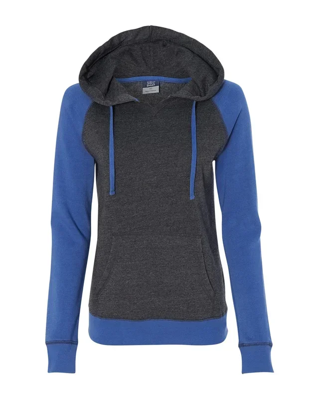 MV Sport Women’s Harper Raglan Hooded Sweatshirt