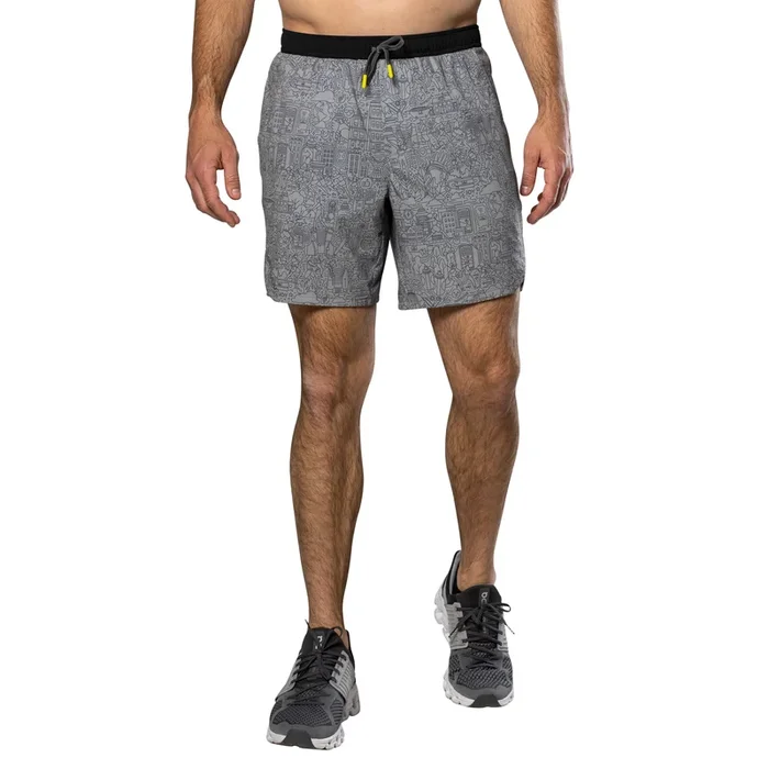 Nathan Men’s Printed Essential 7″ Shorts