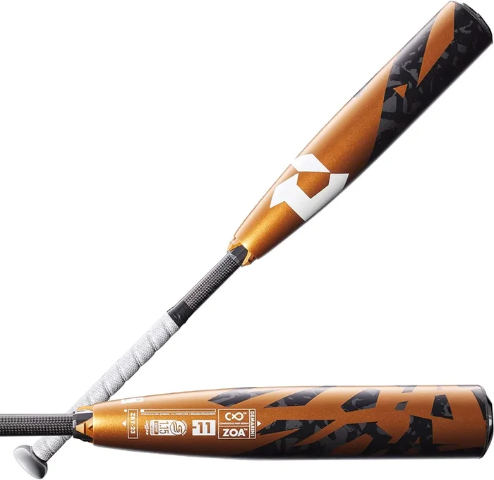 New 2023 DeMarini ZOA (-11) USSSA Junior Big Barrel Baseball Bat 2 ¾” Gold