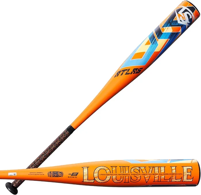 New 2023 Louisville Slugger Atlas USSSA Baseball Bat -8 2 3/4″ Orange/Blue