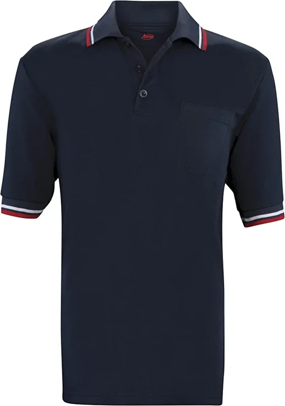 New Adams USA Short Sleeve Baseball/Softball Umpire Shirt Men XXX-Large Navy