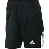 New Adidas Boys’ Climalite Tierro 13 Goalkeeper Shorts Black Size Small