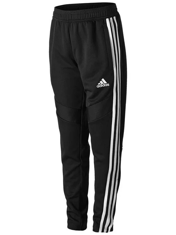New adidas Boys’ Tiro 19 Training Pants Small Black/White 100% Polyester