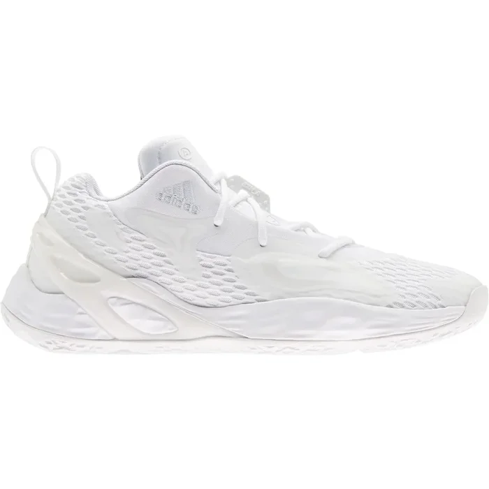 New adidas Exhibit A Shoe – Unisex Basketball White Men 6.5/Women 7.5