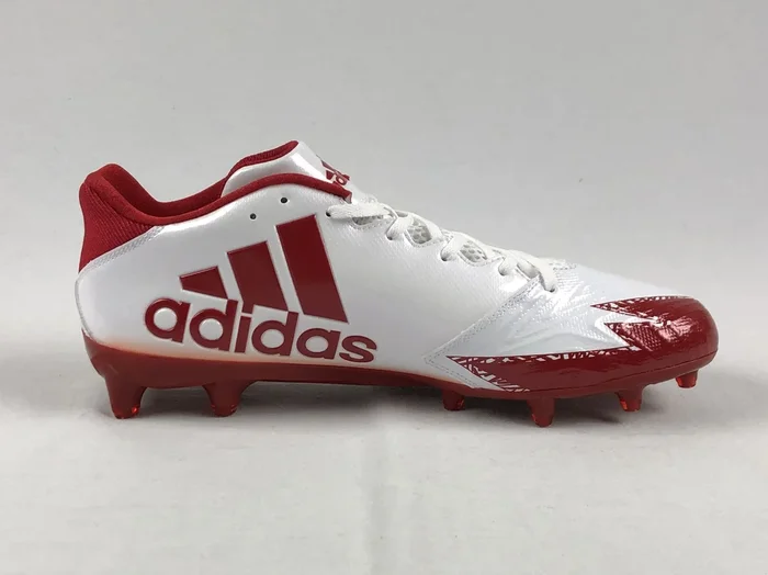 New Adidas Freak X Carbon Low Men’s 11 Red/White Football Molded Cleats