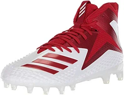 New Adidas Freak X Carbon Mid Size Mens 10.5 Football Molded Cleats Red/White