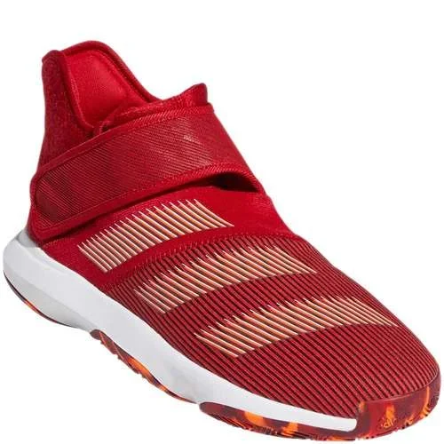 New Adidas Harden B/E 3 Shoe Men’s Sz 10.5 Basketball Shoe Red/White