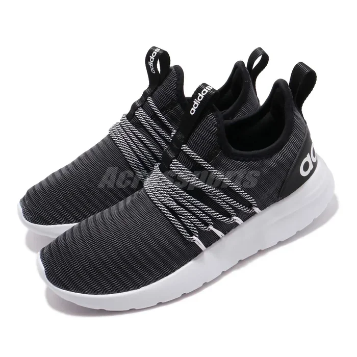 New Adidas Lite Racer Adapt Shoes Men’s 8 Black/White F36661