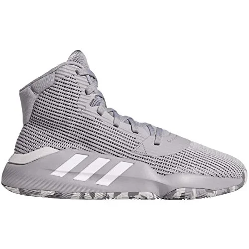 New Adidas Men’s 4.5 Pro Bounce 2019 Shoe Basketball Light Onix/White/Grey
