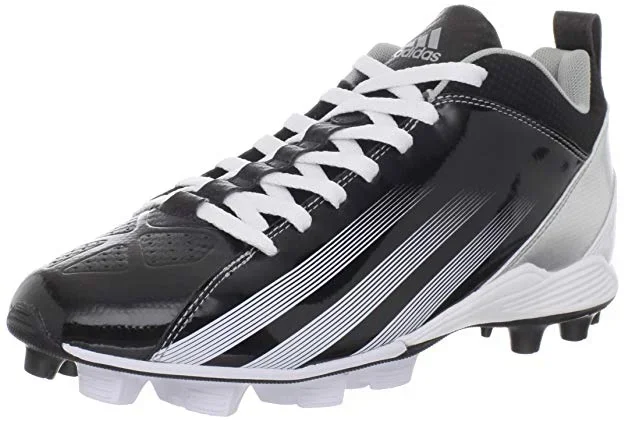New Adidas Men’s 9 Blast 3 MD 5/8 Football Cleat Black/White Molded Cleats