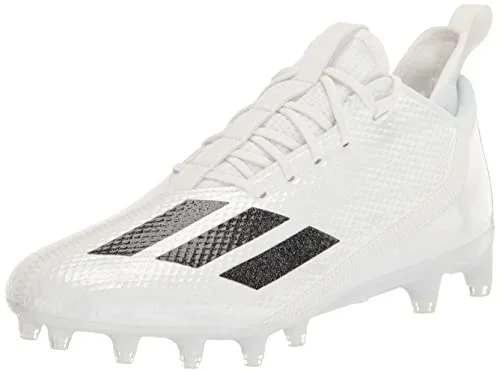 New adidas Men’s Adizero Scorch Football Shoe Size 13.5 White
