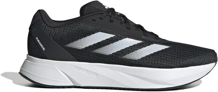 New adidas Men’s Duramo SL Sneaker, Black/White/Carbon, 14