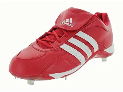New Adidas Men’s Excelsior 5 Low 14 Red/White Metal Cleats