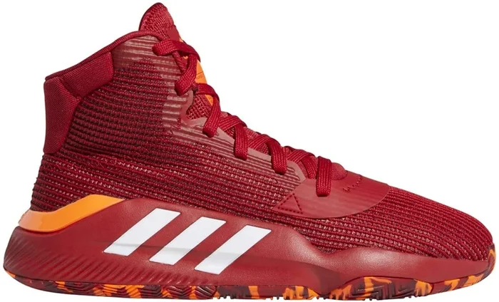 New Adidas Men’s Pro Bounce 2019 Basketball Red/White Men 13.5