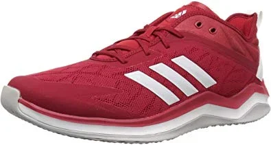 New Adidas Men’s Speed Trainer 4 Baseball Shoe Size Men’s 8 Red/Grey