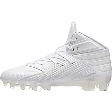 New Adidas Mens Freak X Carbon Mid 11.5 Football Cleats White/White