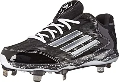 New Adidas Performance Men’s PowerAlley 2 Metal Baseball Cleat Sz 10