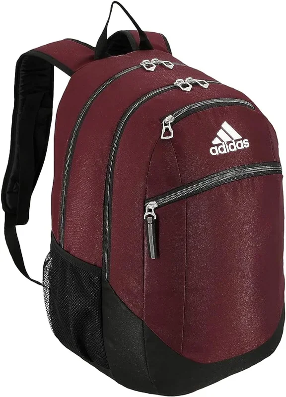 New adidas Striker ll Backpack Maroon/Blk, OSFA