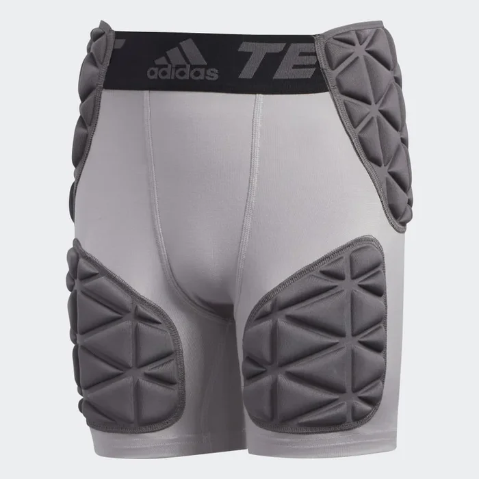 New Adidas Techfit Smash Five Pad Girdle Men’s Large Gray/Black