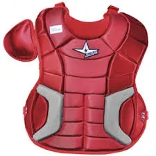 New All-Star Catchers Chest protector CPW14.5S7 14.5″ Red/Grey System 7