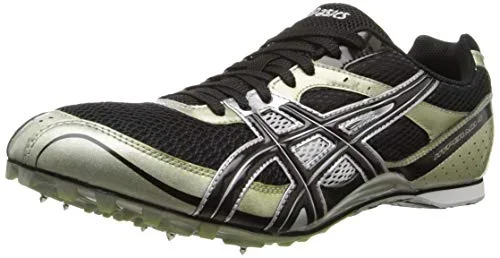 New Asics Men’s 8.5 Hyper MD Track & Field Shoe Black/Onyx/Silver G101N