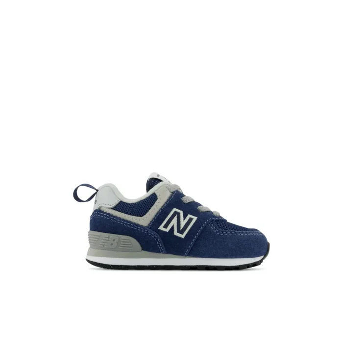 New Balance Infant & Toddler Boys 574 Bungee Lace Shoe – ID574EVN (Wide)