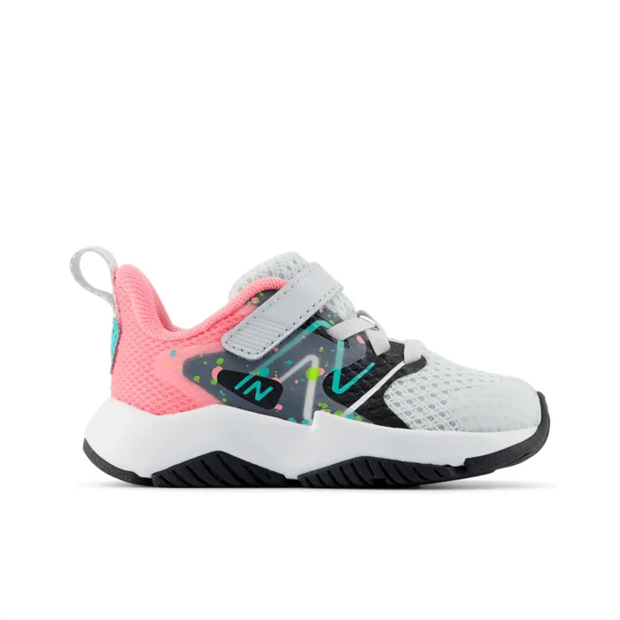 New Balance Infant & Toddler Rave Run V2 Bungee Lace with Top Strap Shoe – ITRAVKP2 (X-Wide)