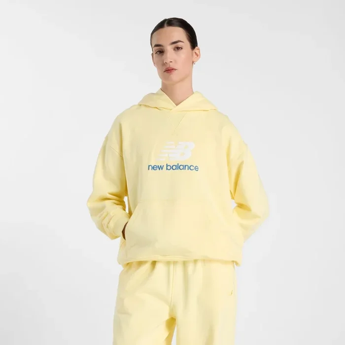 New Balance Women’s Athletics French Terry Logo Hoodie