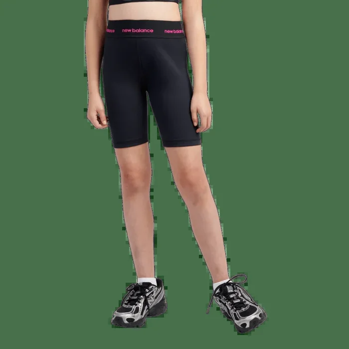 New Balance Youth Girls’ Harmony High Rise Sport Cycle Short