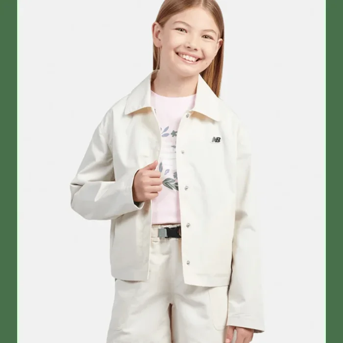 New Balance Youth Girls’ Premium Coach Jacket