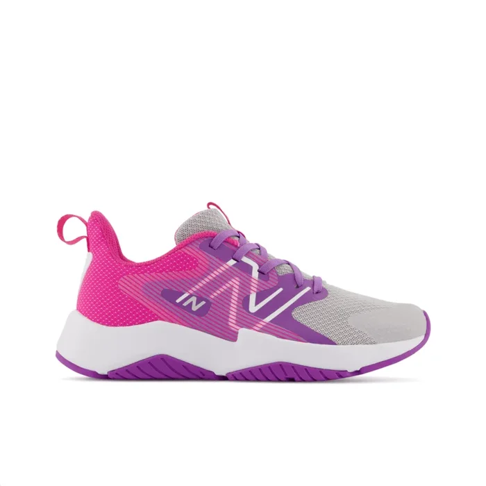 New Balance Youth Girls Rave Run V2 Shoe – GKRAVGP2 (X-Wide)